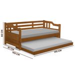 Sofa-Cama-Solteiro-Madeira-Macica-Com-Auxiliar-Castanho-Atraente-04