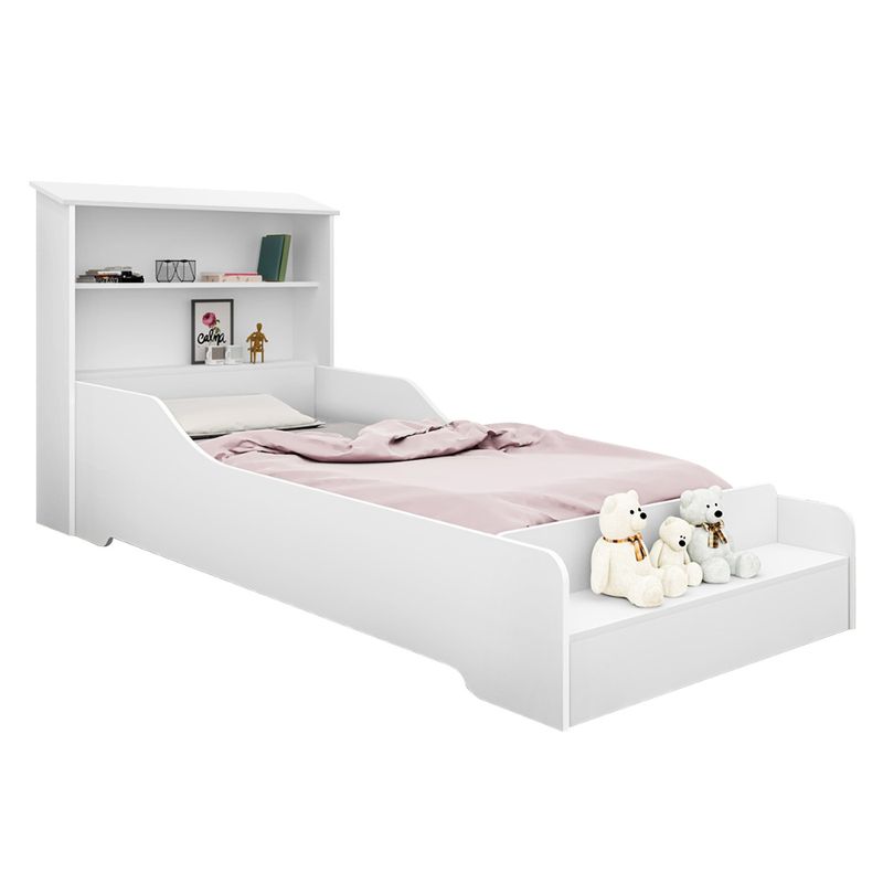 Cama-Infantil-Menina-Com-Colchao-Branca-liz-Cambel-02