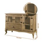 Cristaleira-De-Madeira-Antiga-Rustica-Com-Balcao-Mel-D112-E-D125-Shop-JM-04