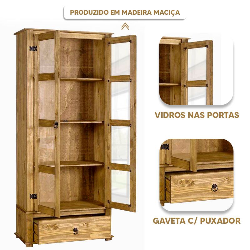 Cristaleira-de-Madeira-Macica-Rustica-2-Portas-Mel-Shop-JM-03