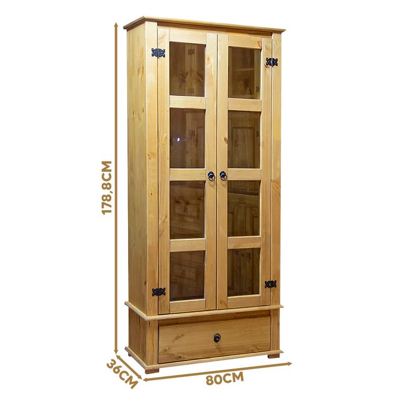 Cristaleira-de-Madeira-Macica-Rustica-2-Portas-Mel-Shop-JM-04