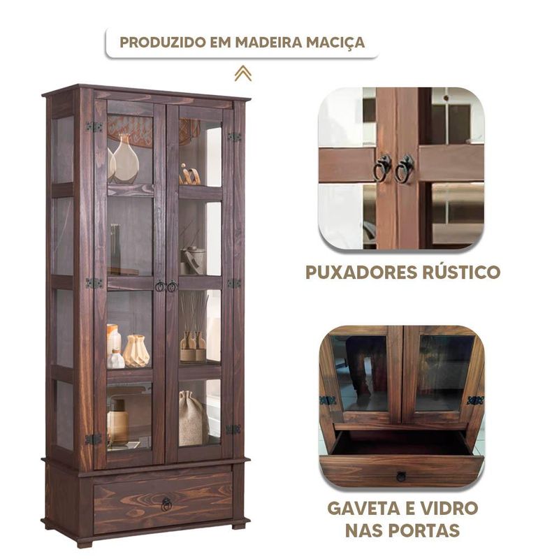 Cristaleira-Rustica-Madeira-Macica-2-Portas-Imbuia-03