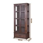 Cristaleira-Rustica-Madeira-Macica-2-Portas-Imbuia-04