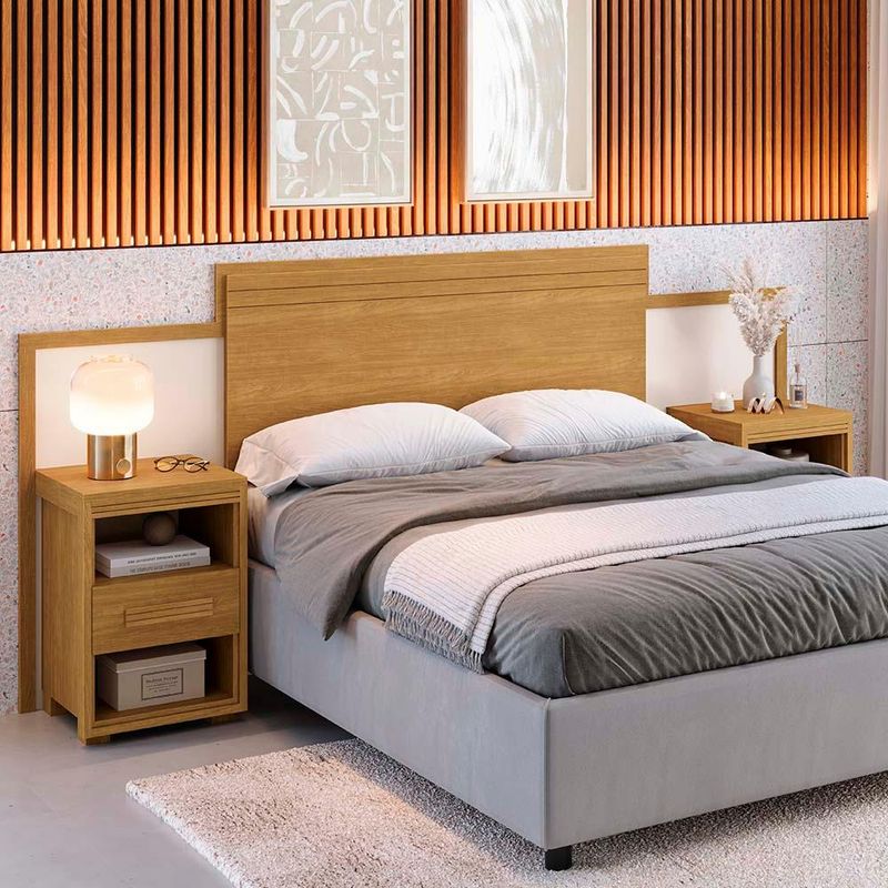 Cabeceira-Casal-E-Queen-Size-Com-02-Mesa-De-Cabeceira-Cinamomo-Off-White-Flex-Dinamarca-Fenix-01