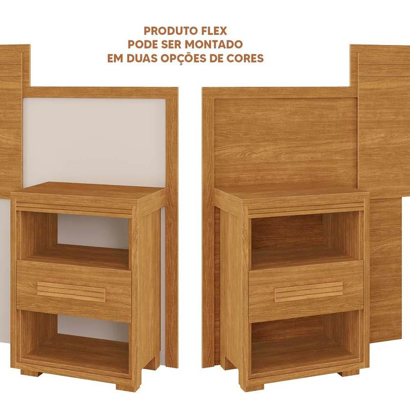Cabeceira-Casal-E-Queen-Size-Com-02-Mesa-De-Cabeceira-Cinamomo-Off-White-Flex-Dinamarca-Fenix-03