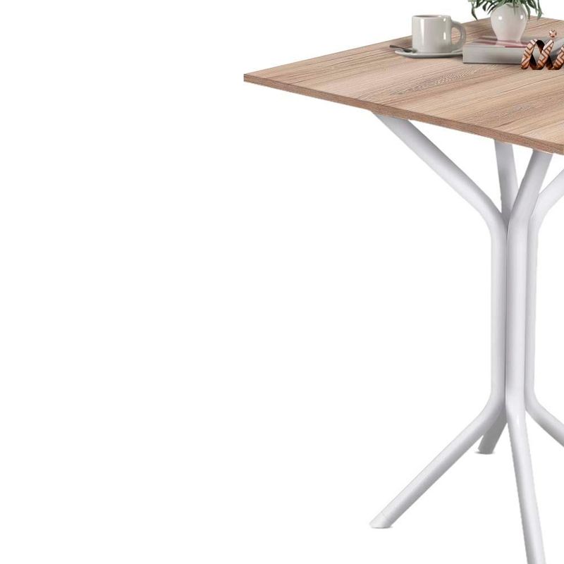 Mesa-Quadrada-Para-Cozinha-Aco-4-Lugares-68cm-Branco-Carvalho-Magnus-Shop-Jm-04