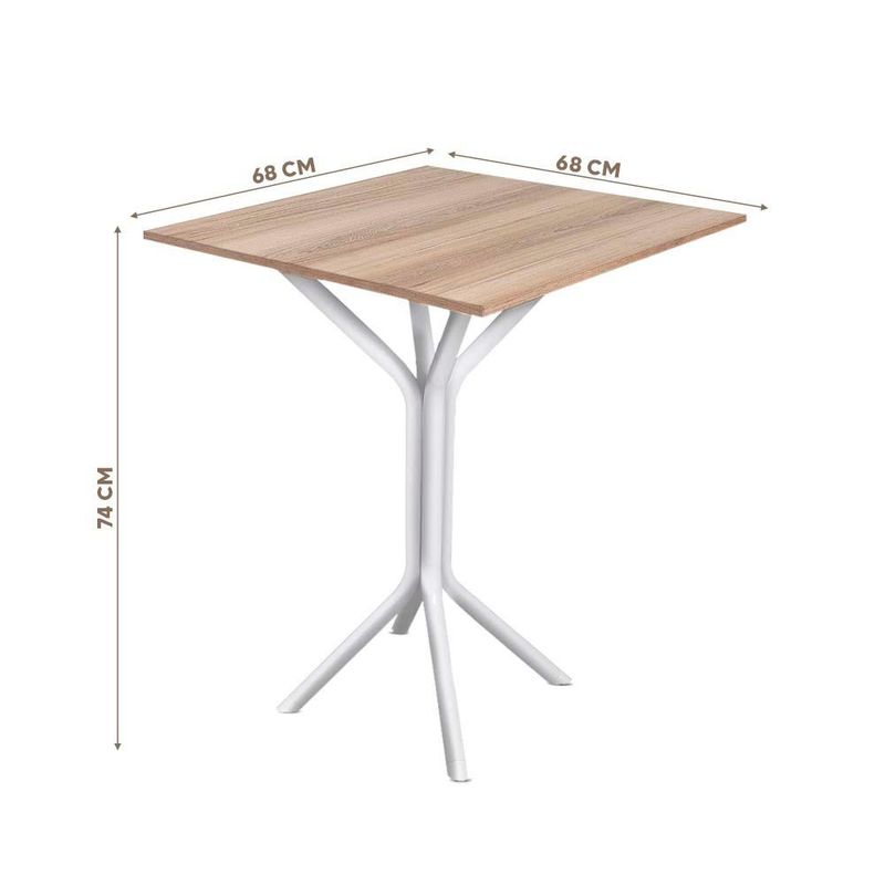 Mesa-Quadrada-Para-Cozinha-Aco-4-Lugares-68cm-Branco-Carvalho-Magnus-Shop-Jm-01