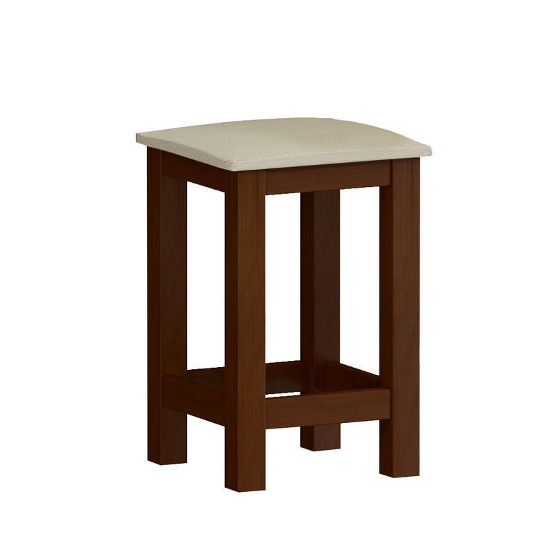 Banquinho-De-Madeira-Macica-Baixa-Castanho-Assento-Estofado-Material-Sintetico-Bege-Nemargi-02