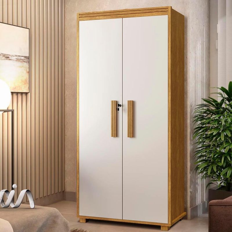 Multiuso-Com-Chave-E-Fechadura-2-Portas-Cinamomo-Off-White-Liceu-JM-Moveis-01