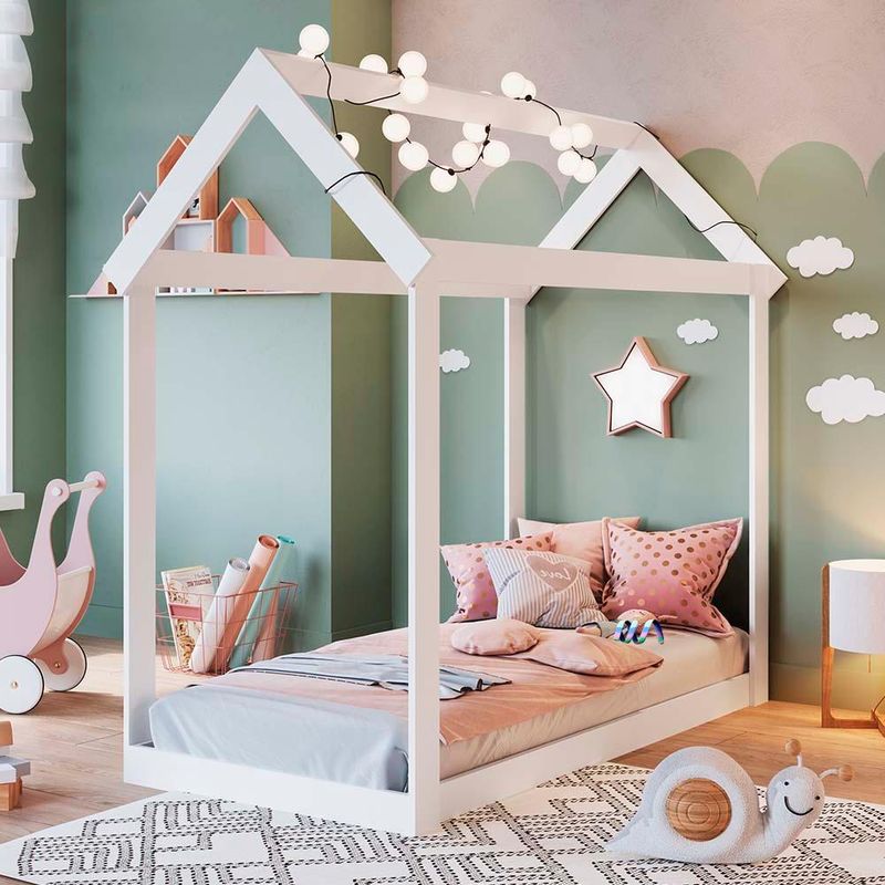 Cama-Montessoriana-Casinha-Branco-Meu-Fofinho-Art-In-Moveis-01
