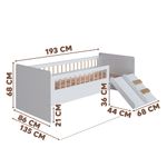 Cama-Infantil-Montessoriana-Solteiro-135x193-Branco-Affetto-04