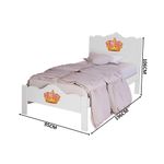 Cama-De-Solteiro-Infantil-Em-MDF-Nina-Branco-Princesa-Basoto-04