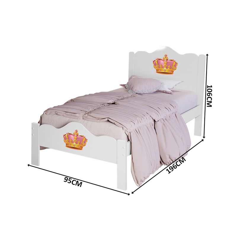 Cama-De-Solteiro-Infantil-Em-MDF-Nina-Branco-Princesa-Basoto-04