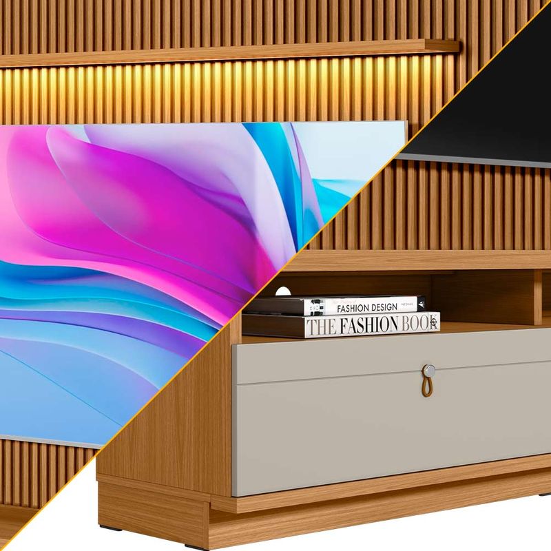 Rack-Com-Painel-Ripado-Para-TV-Ate-75-Polegadas-Com-LED-Nature-Off-White-Ouro-Preto-Linea-Brasil-04