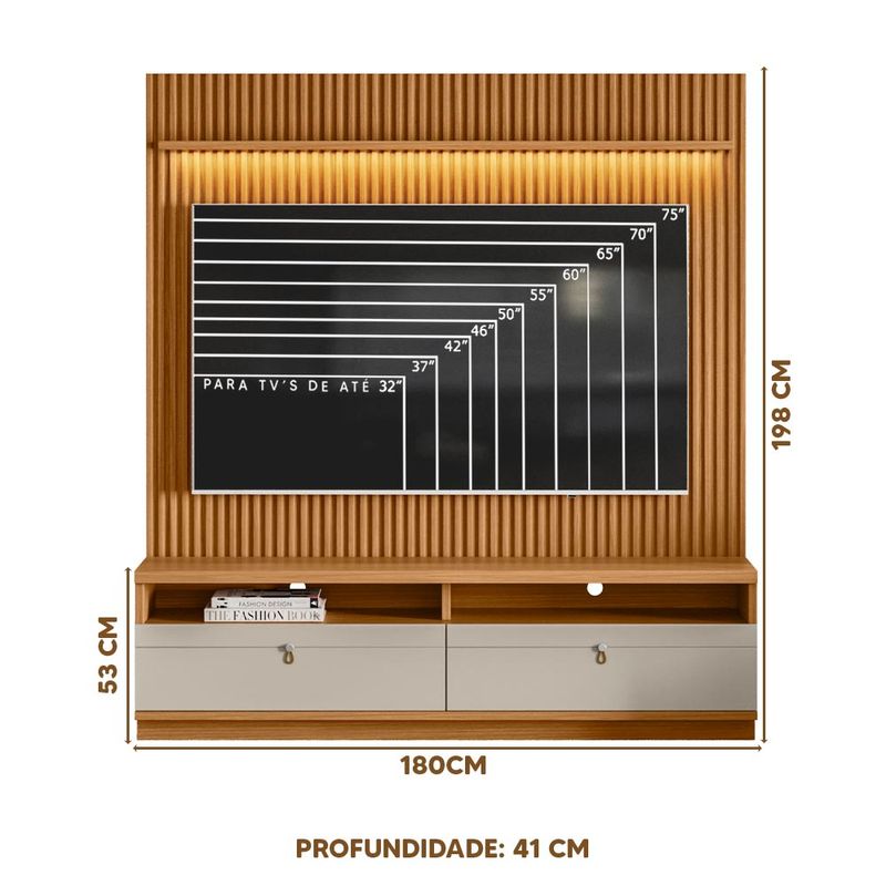 Rack-Com-Painel-Ripado-Para-TV-Ate-75-Polegadas-Com-LED-Nature-Off-White-Ouro-Preto-Linea-Brasil-05