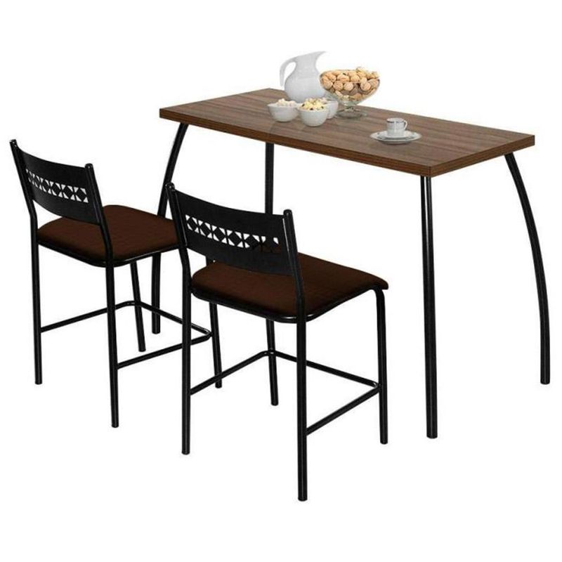 Mesa-Pequena-Com-2-Cadeiras-De-Aco-Preto-Com-Assento-Marrom-02