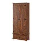 Multiuso-Rustico-Madeira-Macica-2-Portas-1-Gaveta-Imbuia-4001-Shop-JM-02