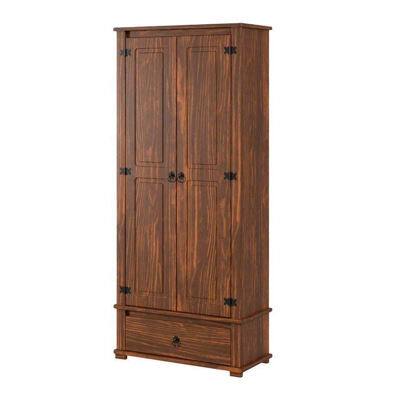 Multiuso-Rustico-Madeira-Macica-2-Portas-1-Gaveta-Imbuia-4001-Shop-JM-02