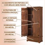 Multiuso-Rustico-Madeira-Macica-2-Portas-1-Gaveta-Imbuia-4001-Shop-JM-03