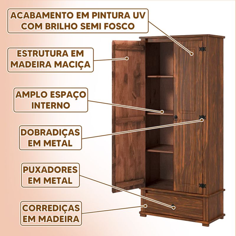 Multiuso-Rustico-Madeira-Macica-2-Portas-1-Gaveta-Imbuia-4001-Shop-JM-03