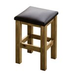 Banquinho-De-Madeira-Macica-Baixa-Imbuia-Assento-Estofado-Material-Sintetico-Preto-Nemargi-01