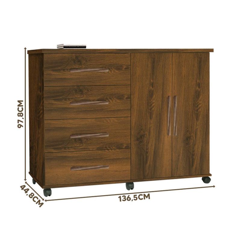 Comoda-com-Sapateira-4-Gavetas-2-Portas-Bali-Moveis-Primus-Freijo-04