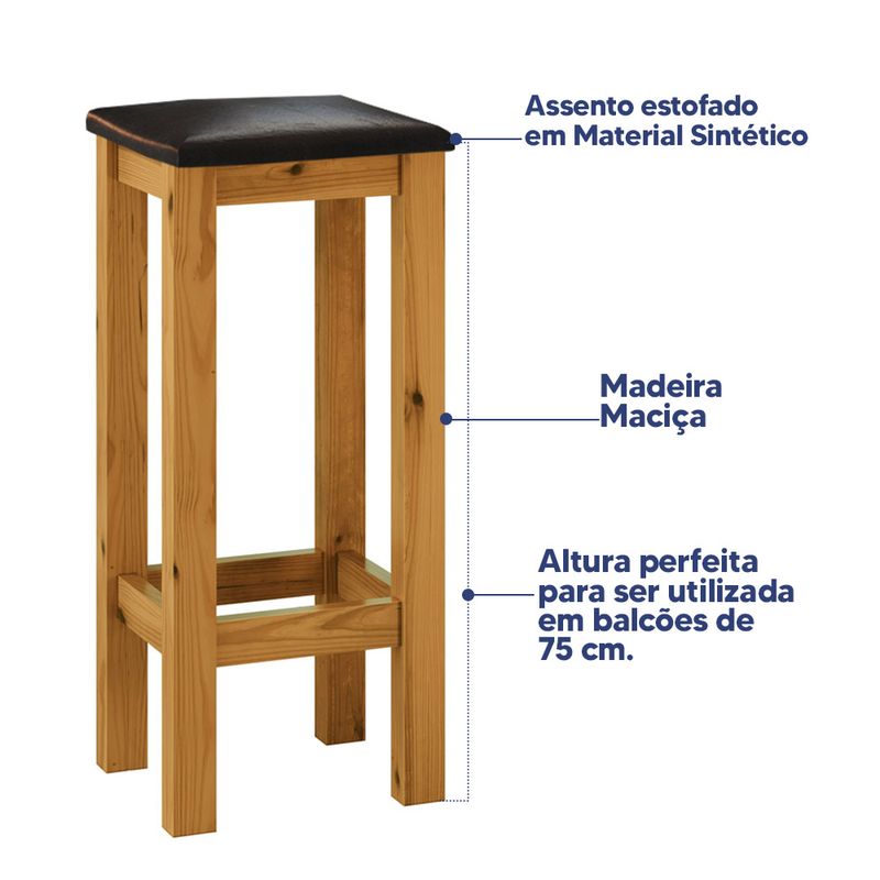 Banqueta-De-Madeira-Macica-Alta-Mel-Assento-Estofado-Material-Sintetico-Preto-Nemargi-03