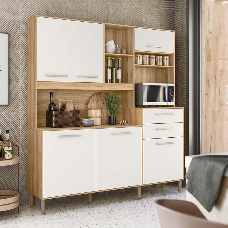Armario-De-Cozinha-Completo-5-Portas-3-Gavetas-180cm-Freijo-Off-White-Cristal-Shepherd-JM-Moveis-01