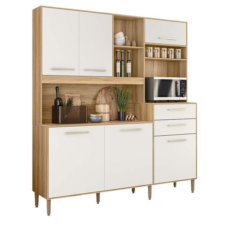 Armario-De-Cozinha-Completo-5-Portas-3-Gavetas-180cm-Freijo-Off-White-Cristal-Shepherd-JM-Moveis-02