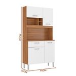 Armario-Para-Cozinha-Pequena-4-Portas-1-Gaveta-91-cm-Amendola-Branco-Mauro-JM-Moveis-04
