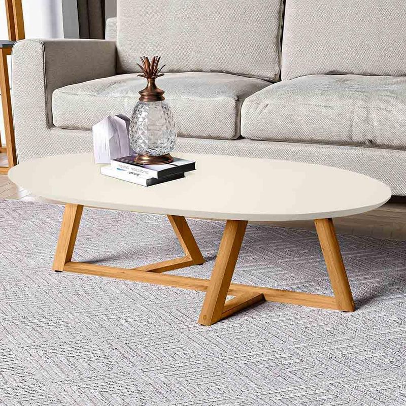 Mesa-de-Centro-Sala-Classic-Oval-com-Pes-em-Madeira-Macica-Branco-Amendoa-01
