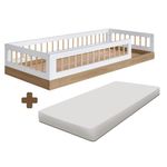 Cama-Montessoriana-Infantil-Solteiro-Com-Colchao-Branco-Shop-JM-02