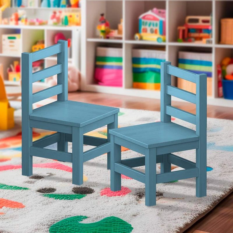 Kit-2-Mini-Cadeiras-De-Madeira-Macica-Infantil-Azul-Nemargi-01