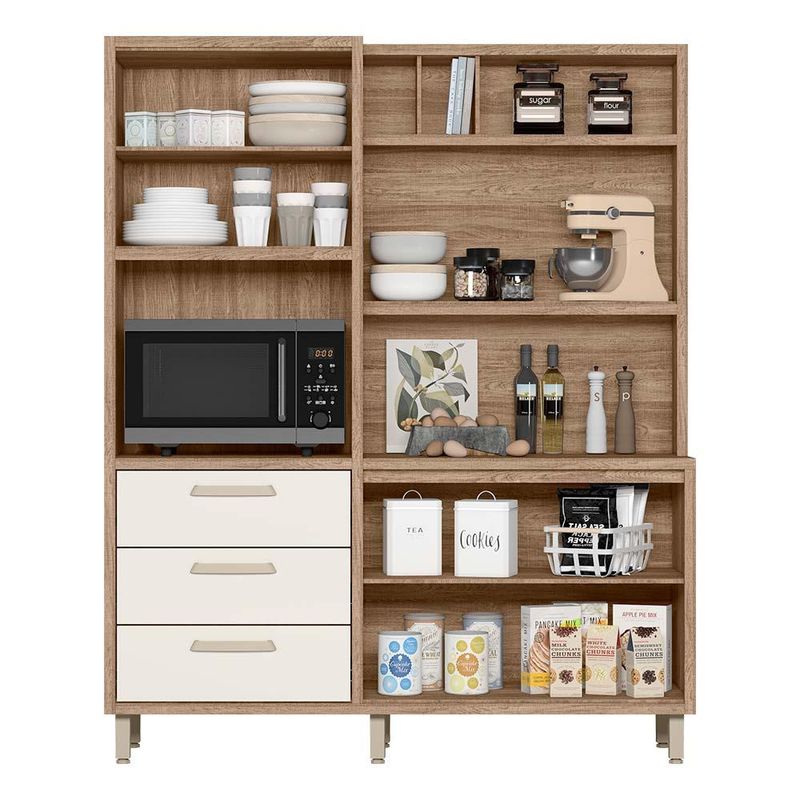 Armario-Cozinha-Compacta-6-Portas-3-Gavetas-Carvalho-Nature-Off-White-Cristal-Moana-Nicioli-03