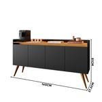 Aparador-Buffet-4-Portas-Preto-Mel-Gold-05