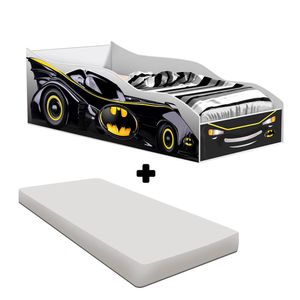 Cama Carro Com Colchão Infantil 73 x 155 Gabrielli Móveis