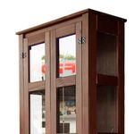 Cristaleira-Rustica-Madeira-Macica-2-Portas-Vidro-Lateral-Imbuia-D113VL-Denk-07