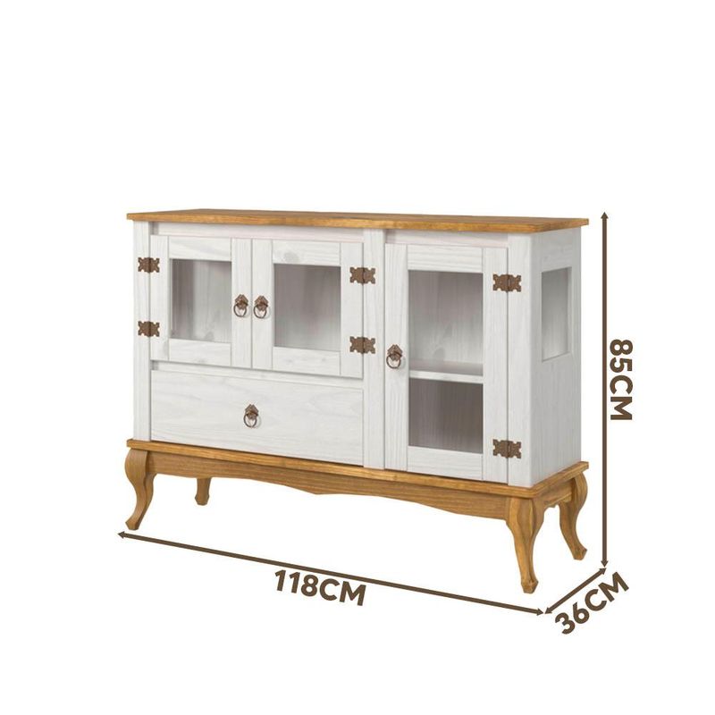 Balcao-Rustico-Madeira-Macica-3-Portas-Vidro-Lateral-Branco-Garapa-D125VL-Shop-JM-04