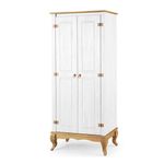 Guarda-Roupa-2-Portas-Madeira-Macica-Rustico-Pes-Luis-XV-Branco-Garapa-4000-Denk-03