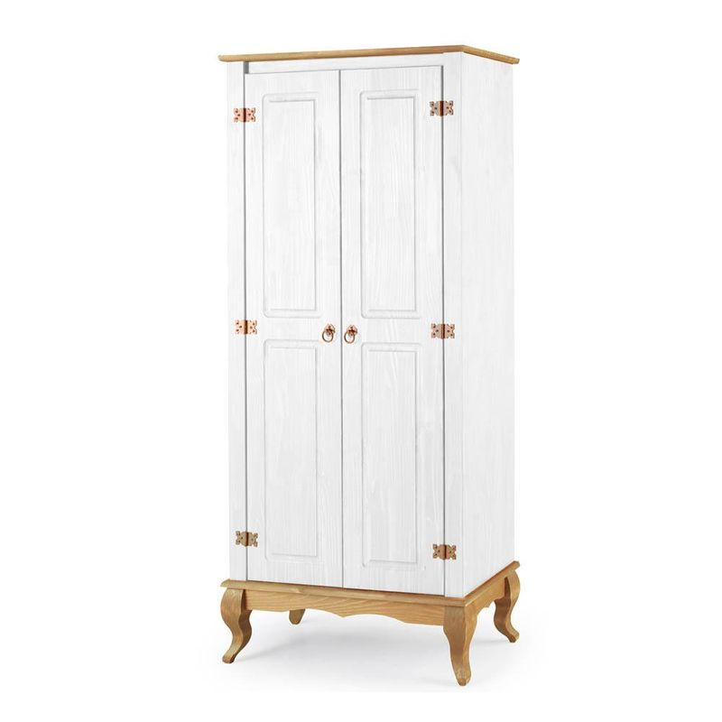 Guarda-Roupa-2-Portas-Madeira-Macica-Rustico-Pes-Luis-XV-Branco-Garapa-4000-Denk-03