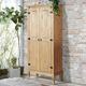 Guarda Roupa 2 Portas Madeira Maciça Rústico Pés Luis XV 4000 Denk-1741883236934