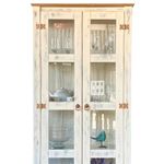Cristaleira-Rustica-Madeira-Macica-2-Portas-Vidro-Branco-Garapa-D106-Denk-05