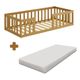 Cama Com Colchão Solteiro Montessoriana 94 x 197 Nemargi -1744053748561